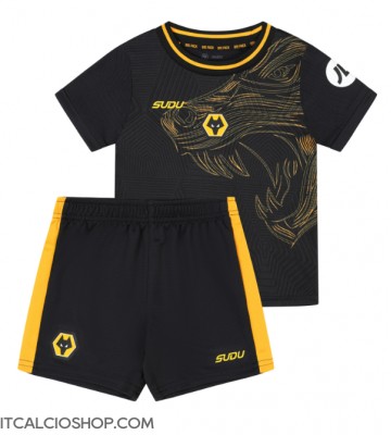 Wolves Seconda Maglia Bambino 2024-25 Manica Corta (+ Pantaloni corti)